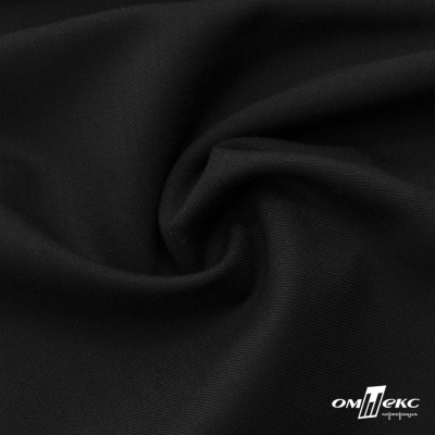 Ткань костюмная "Турин" 80% P, 16% R, 4% S, 230 г/м2, шир.150 см, цв-черный #1 - купить в Благовещенске. Цена 439.57 руб.