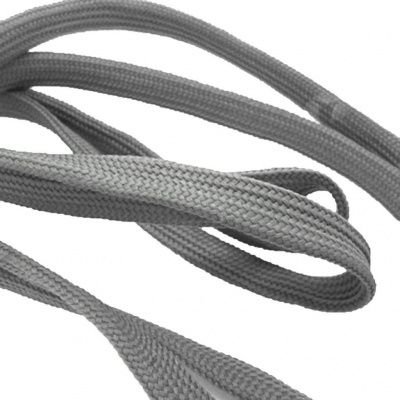Шнурки т.5 80 см серый - купить в Благовещенске. Цена: 16.76 руб.