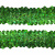 Тесьма с пайетками D4, шир. 30 мм/уп. 25+/-1 м, цвет зелёный - купить в Благовещенске. Цена: 1 087.39 руб.