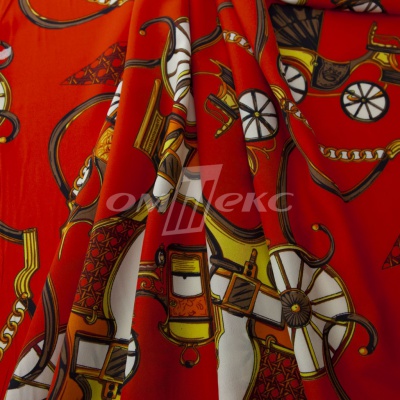 Плательная ткань "Фламенко" 16.1, 80 гр/м2, шир.150 см, принт этнический - купить в Благовещенске. Цена 241.49 руб.