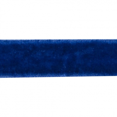 Лента бархатная нейлон, шир.12 мм, (упак. 45,7м), цв.74-василек - купить в Благовещенске. Цена: 392 руб.