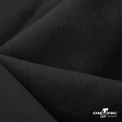 Ткань костюмная Зара, 92%P 8%S, BLACK, 200 г/м2, шир.150 см - купить в Благовещенске. Цена 325.28 руб.