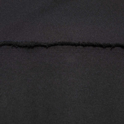 Ткань костюмная 21010 2044, 225 гр/м2, шир.150см, цвет черный - купить в Благовещенске. Цена 390.73 руб.