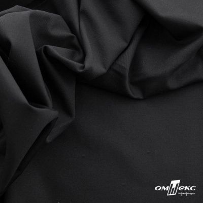 Ткань костюмная "Местрадо", 64% P, 34% R, 2% S, 270 г/м2, шир.150 см, цв-черный - купить в Благовещенске. Цена 