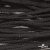 Шнур плетеный d-6 мм круглый, 70% хлопок 30% полиэстер, уп.90+/-1 м, цв.1078-черный - купить в Благовещенске. Цена: 588 руб.