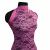 Кружевное полотно стрейч XD-WINE, 100 гр/м2, шир.150см, цвет розовый - купить в Благовещенске. Цена 1 851.10 руб.