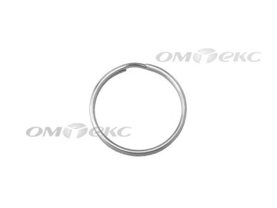 Кольцо металлическое d-20 мм, цв.-никель - купить в Благовещенске. Цена: 3.19 руб.