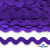 Тесьма вьюнчик 0381-0050, 5 мм/упак.33+/-1м, цвет 9530-фиолетовый - купить в Благовещенске. Цена: 107.26 руб.