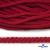 Шнур плетеный d-6 мм, круглый 70% хлопок 30% полиэстер, уп.90+/-1 м, цв.1064-красный - купить в Благовещенске. Цена: 588 руб.