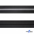 Рулонная молния с покрытием PVC спираль тип 3 (упак.270м) -черная с полосой СВО - купить в Благовещенске. Цена: 12.74 руб.