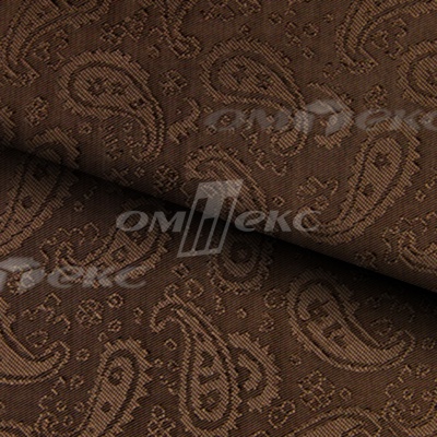 Ткань подкладочная жаккард Р14098, 19-1217/коричневый, 85 г/м2, шир. 150 см, 230T - купить в Благовещенске. Цена 168.15 руб.