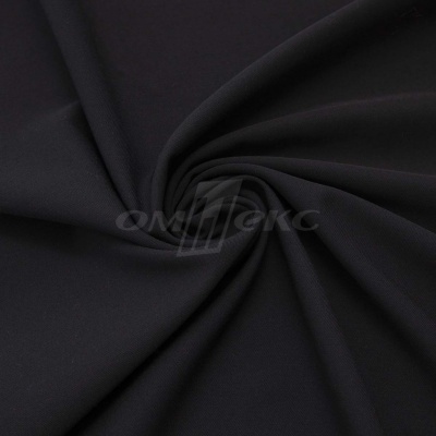 Ткань костюмная "Меган", 78%P 18%R 4%S, 205 г/м2 ш.150 см, цв-черный (Black) - купить в Благовещенске. Цена 396.33 руб.
