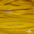 Шнур плетеный (плоский) d-12 мм, (уп.90+/-1м), 100% полиэстер, цв.269 - жёлтый - купить в Благовещенске. Цена: 8.62 руб.