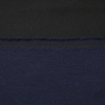Ткань костюмная 26150 2009, 214 гр/м2, шир.150см, цвет т.синий - купить в Благовещенске. Цена 358.58 руб.