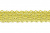 Тесьма кружевная 0621-1567, шир. 15 мм/уп. 20+/-1 м, цвет 017-жёлтый - купить в Благовещенске. Цена: 466.97 руб.