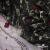 Сетка с вышивкой "Мадрид" 135 г/м2, 100% нейлон, ширина 130 см, Цвет 4/Черный - купить в Благовещенске. Цена 990 руб.