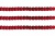 Пайетки "ОмТекс" на нитях, SILVER-BASE, 6 мм С / упак.73+/-1м, цв. 3 - красный - купить в Благовещенске. Цена: 468.37 руб.