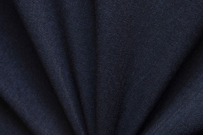 Ткань костюмная 25388 2009, 207 гр/м2, шир.150см, цвет т.синий - купить в Благовещенске. Цена 356.68 руб.