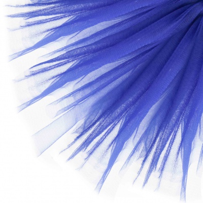Фатин матовый 16-101, 12 гр/м2, шир.300см, цвет т.синий - купить в Благовещенске. Цена 100.92 руб.