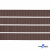 Репсовая лента 005, шир. 6 мм/уп. 50+/-1 м, цвет коричневый - купить в Благовещенске. Цена: 88.45 руб.
