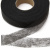Прокладочная лента (паутинка) DF23, шир. 15 мм (боб. 100 м), цвет чёрный - купить в Благовещенске. Цена: 1.14 руб.