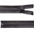 Молния водонепроницаемая PVC Т-7, 60 см, разъемная, цвет (301) т.серый - купить в Благовещенске. Цена: 49.39 руб.