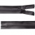 Молния водонепроницаемая PVC Т-7, 20 см, неразъемная, цвет (301)-т.серый - купить в Благовещенске. Цена: 21.56 руб.