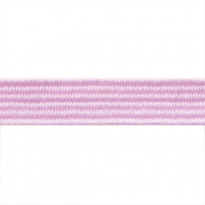 Резиновые нити с текстильным покрытием, шир. 6 мм ( упак.30 м/уп), цв.- 80-розовый - купить в Благовещенске. Цена: 155.22 руб.
