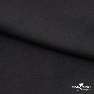 Ткань костюмная "Искола" 65% P, 30% R, 5% S, 335 г/м2, шир.150 см, цв-черный - купить в Благовещенске. Цена 