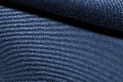 Ткань костюмная 8874/3, цвет темно-синий, 100% полиэфир - купить в Благовещенске. Цена 433.60 руб.