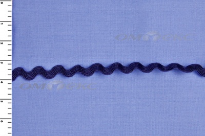 Тесьма плетеная "Вьюнчик"/т.синий - купить в Благовещенске. Цена: 48.03 руб.