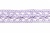 Тесьма кружевная 0621-1855, шир. 18 мм/уп. 20+/-1 м, цвет 107-фиолет - купить в Благовещенске. Цена: 466.97 руб.