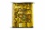 Пайетки "ОмТекс" на нитях, SILVER SHINING, 6 мм F / упак.91+/-1м, цв. 48 - золото - купить в Благовещенске. Цена: 356.19 руб.