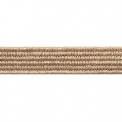 Резиновые нити с текстильным покрытием, шир. 6 мм ( упак.30 м/уп), цв.- 97-бежевый - купить в Благовещенске. Цена: 152.05 руб.