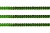 Пайетки "ОмТекс" на нитях, SILVER-BASE, 6 мм С / упак.73+/-1м, цв. 4 - зеленый - купить в Благовещенске. Цена: 484.77 руб.