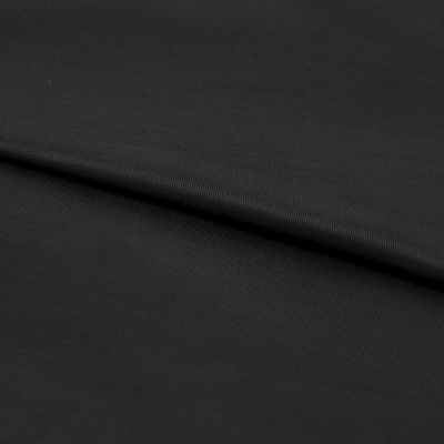 Ткань подкладочная Таффета, антист., 53 гр/м2, шир.150см, цвет чёрный - купить в Благовещенске. Цена 57.16 руб.