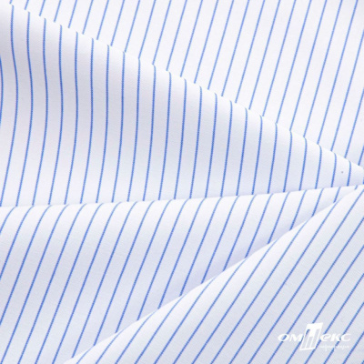 Ткань сорочечная Ронда, 115 г/м2, 58% пэ,42% хл, шир.150 см, цв.3-голубая, (арт.114) - купить в Благовещенске. Цена 306.69 руб.