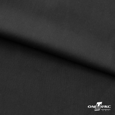 Ткань сорочечная Темза, 80%полиэстр 20%вискоза, 120 г/м2 ш.150 см, цв.черный - купить в Благовещенске. Цена 269.93 руб.