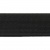 Резинка 25 мм Тканая, 13,75 гр/п.м, (бобина 25 +/-0,5 м) - черная  - купить в Благовещенске. Цена: 11.67 руб.