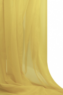 Портьерный капрон 12-0826, 47 гр/м2, шир.300см, цвет св.жёлтый - купить в Благовещенске. Цена 137.27 руб.