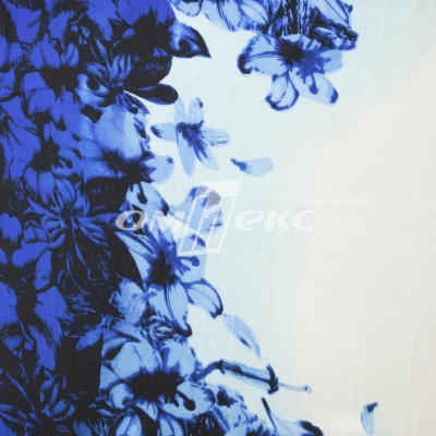 Плательная ткань "Фламенко" 19.1, 80 гр/м2, шир.150 см, принт растительный - купить в Благовещенске. Цена 241.49 руб.