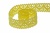 Тесьма кружевная 0621-1059, шир. 20 мм/уп. 20+/-1 м, цвет 017-жёлтый - купить в Благовещенске. Цена: 507.67 руб.