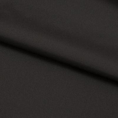 Курточная ткань Дюэл Middle (дюспо), WR PU Milky, Black/Чёрный 80г/м2, шир. 150 см - купить в Благовещенске. Цена 123.45 руб.