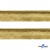 Кант атласный 136, шир. 12 мм (в упак. 65,8 м), цвет золото - купить в Благовещенске. Цена: 433.08 руб.