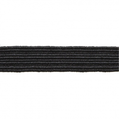 Резинка продежка С-52, шир. 7 мм (20 шт/10 м), цвет чёрный - купить в Благовещенске. Цена: 1 338.93 руб.